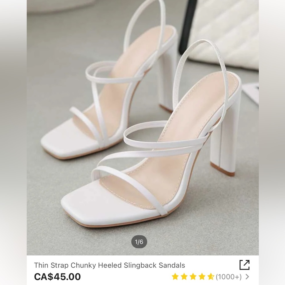 White heels